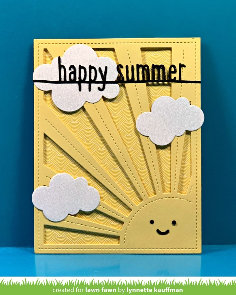 Sunray Backdrop - Lawn Cuts