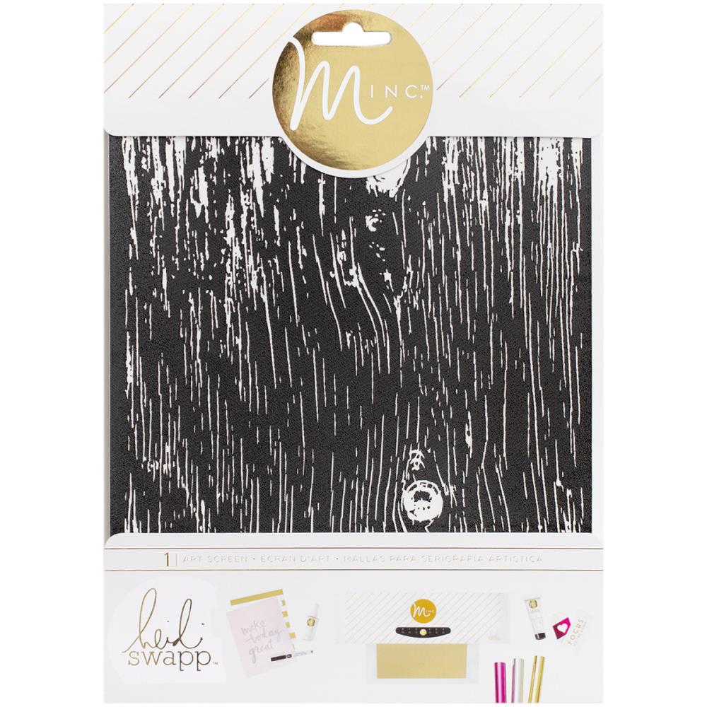 Woodgrain - Heidi Swapp Minc Art Screen - 6.5"X8.5"