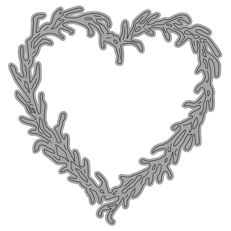 Heart Grapevine Wreath - Garden Notes