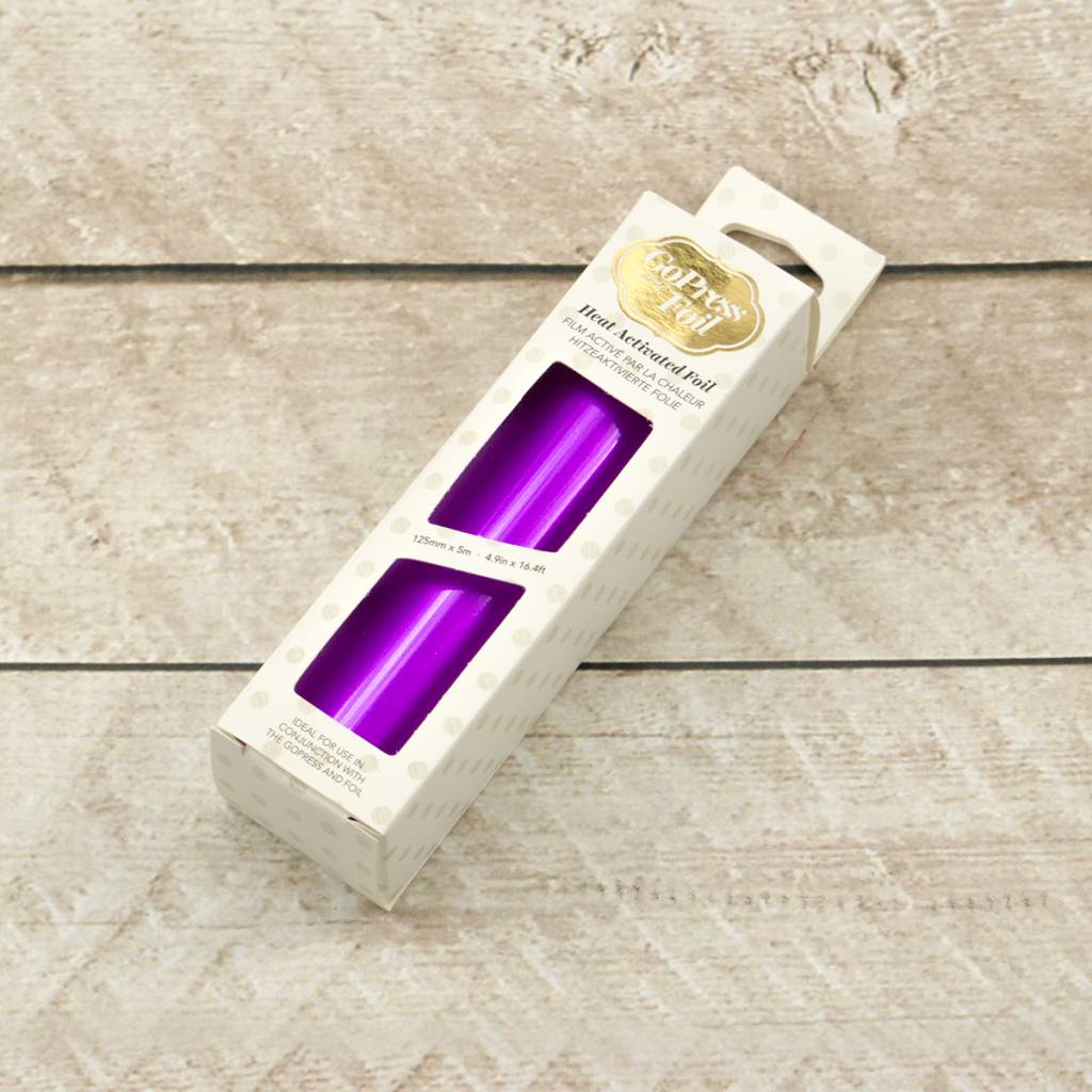 Pink-Purple Mirror Finish - Heat Activated Foil