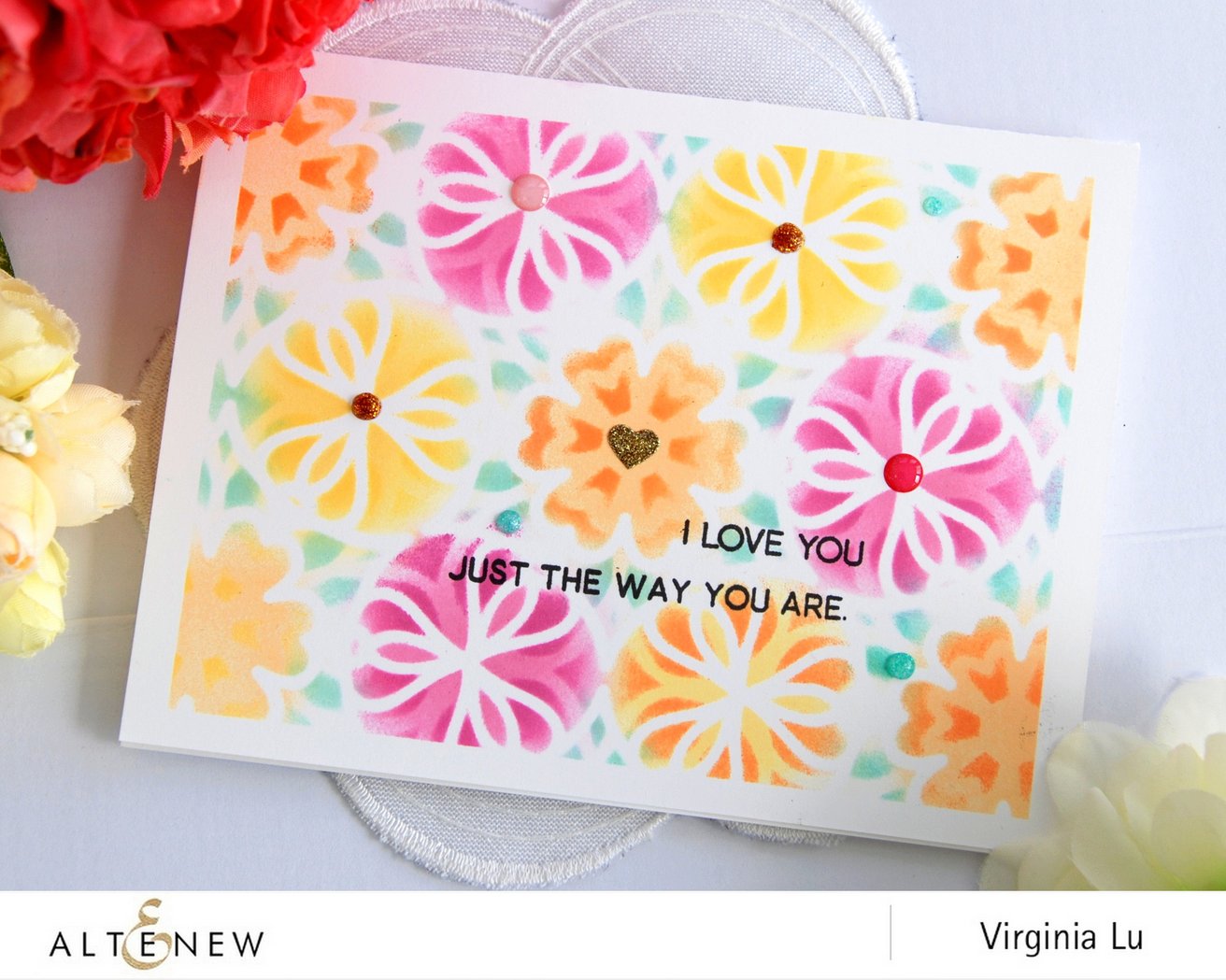 Layered Medallion A - Stencil Layered Medallion A - Stencil