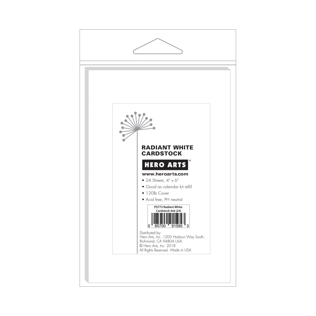 Radiant White Cardstock