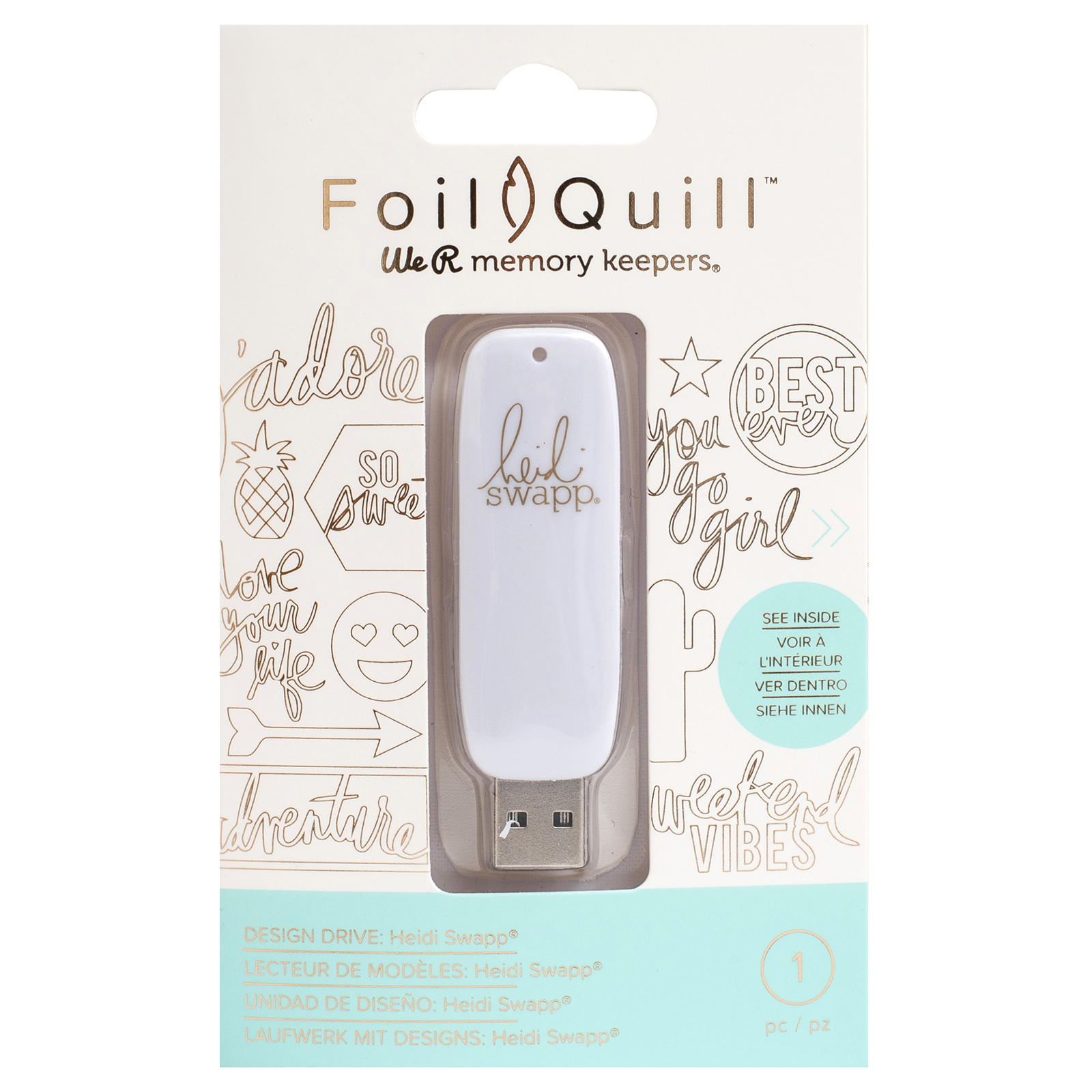 Heidi Swapp - USB Stick - Foil Quill Heidi Swapp - USB Stick - Foil Quill