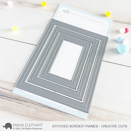 Stitched Border Frames - Creative Cuts Stitched Border Frames - Creative Cuts