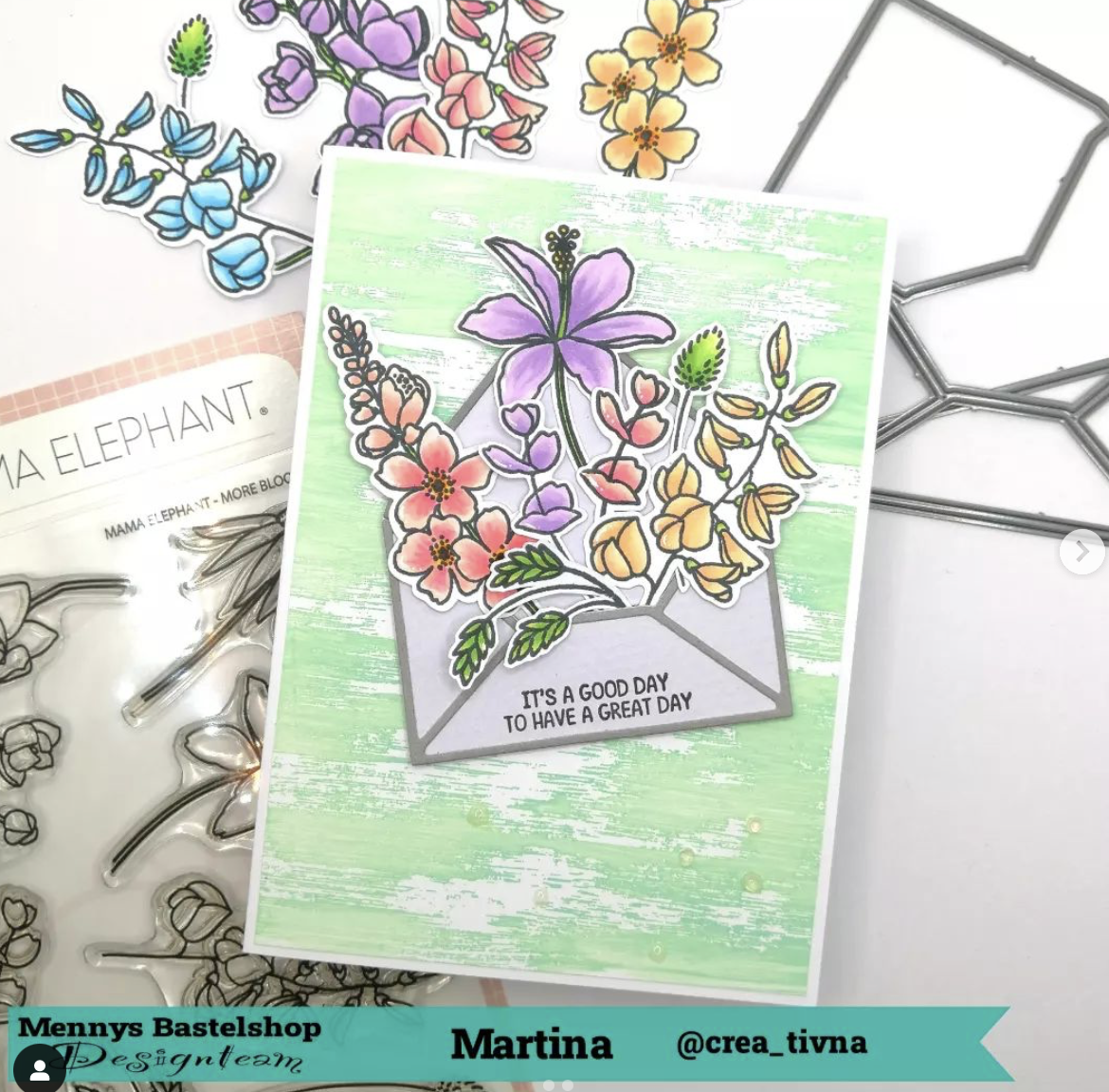 Blumen passen in Umschläge Blumen passen in Umschläge