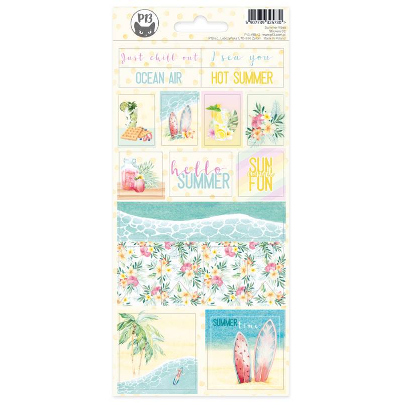 Sticker Sheet 02 - Summer Vibes Sticker Sheet 02 - Summer Vibes
