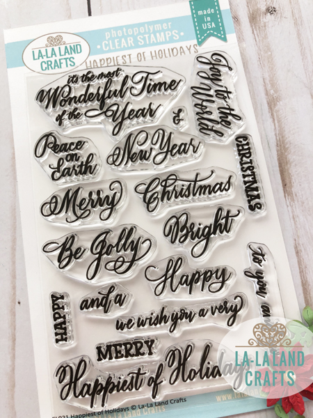 Happiest of Holidays - Clear Stamp Set