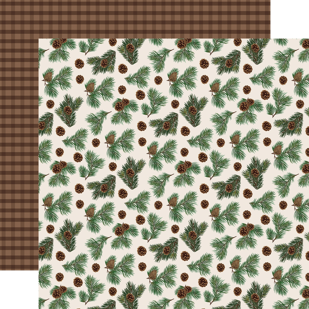 Pinecone Flurry - Let it Snow - Carta Bella