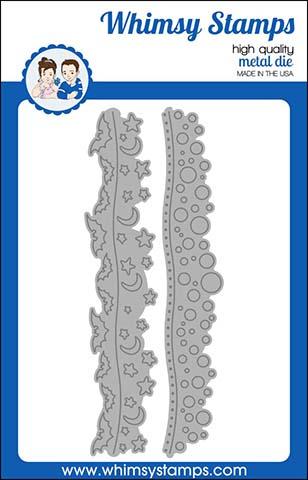 Bats and Bubbles Border - Die Set