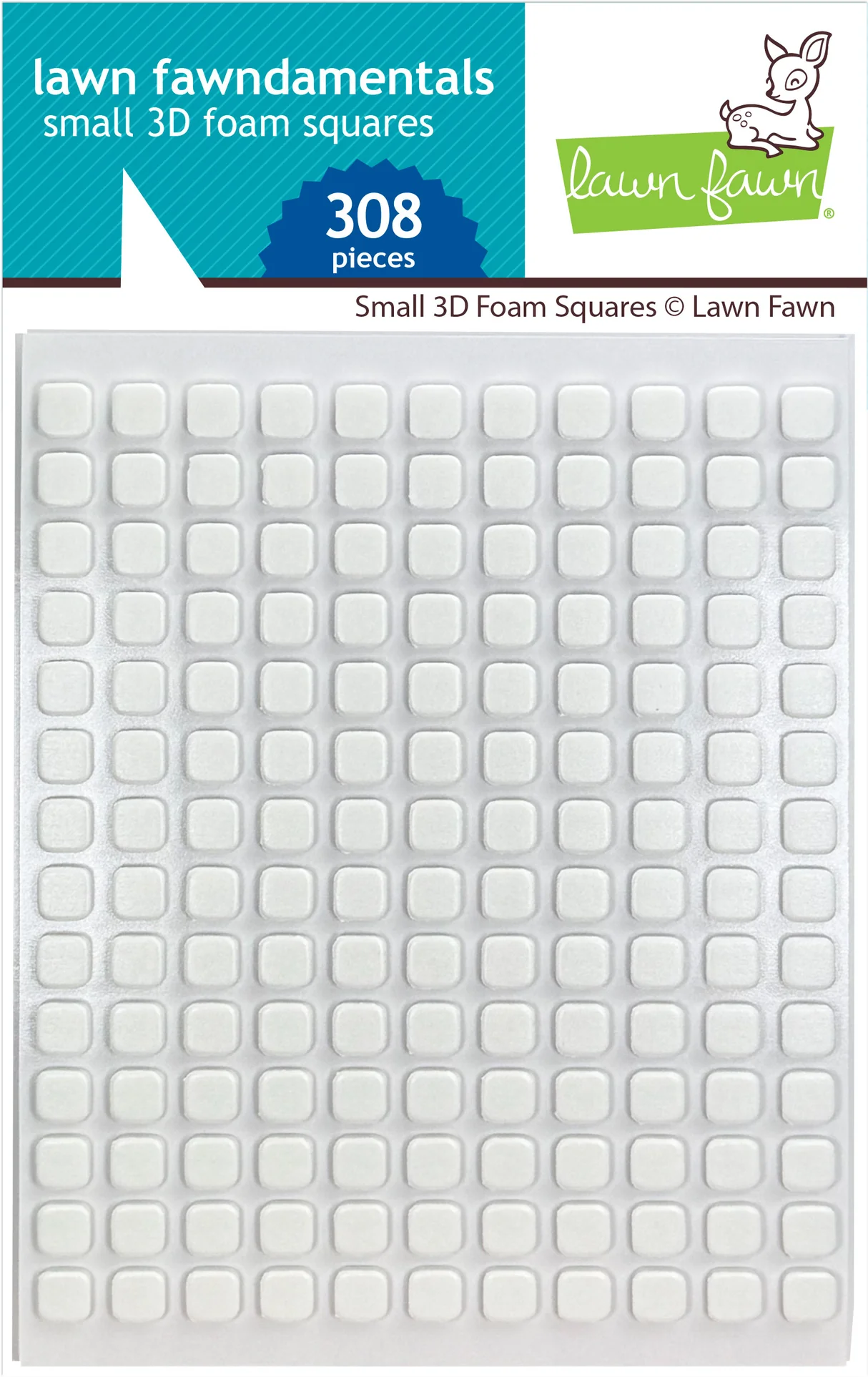 Small 3D Foam Squares - Lawn Fawn Small 3D Foam Squares - Lawn Fawn