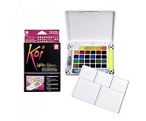 Koi Watercolor Field Sketch Box Set - 30 Color Palette