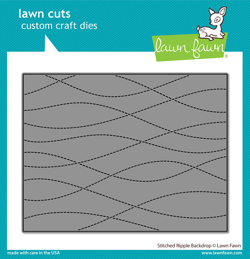 Stitched Ripple Backdrop - Lawn Cuts Stitched Ripple Backdrop - Lawn Cuts