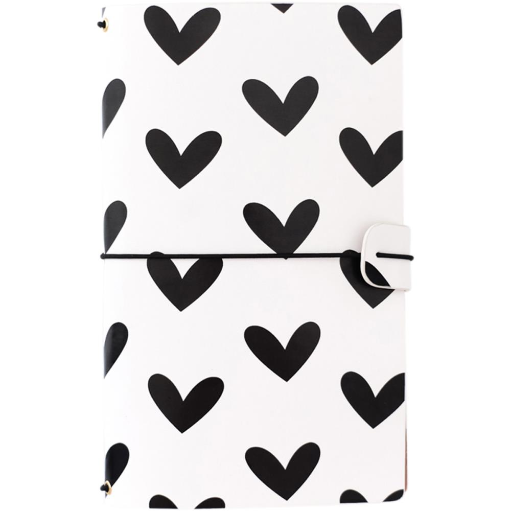 Black & White Hearts