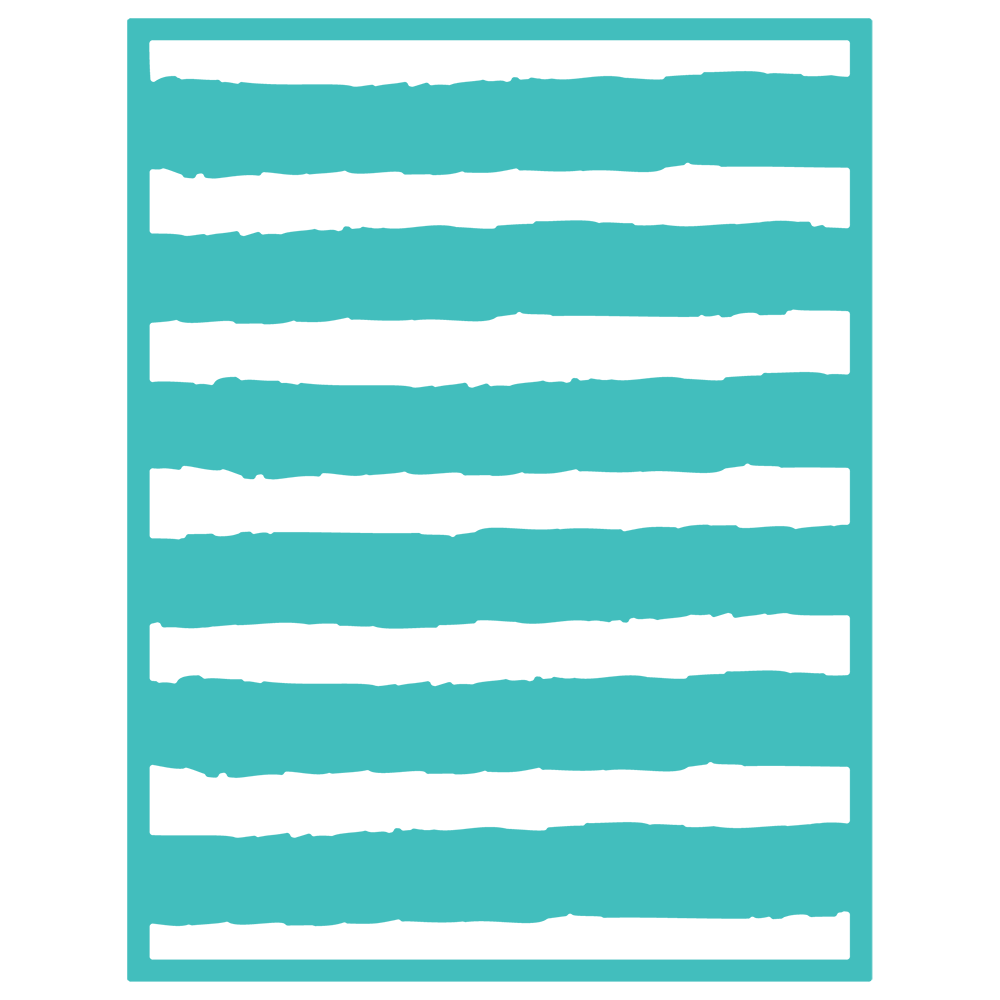 Watercolor Lines Coverplate - Honey Cuts