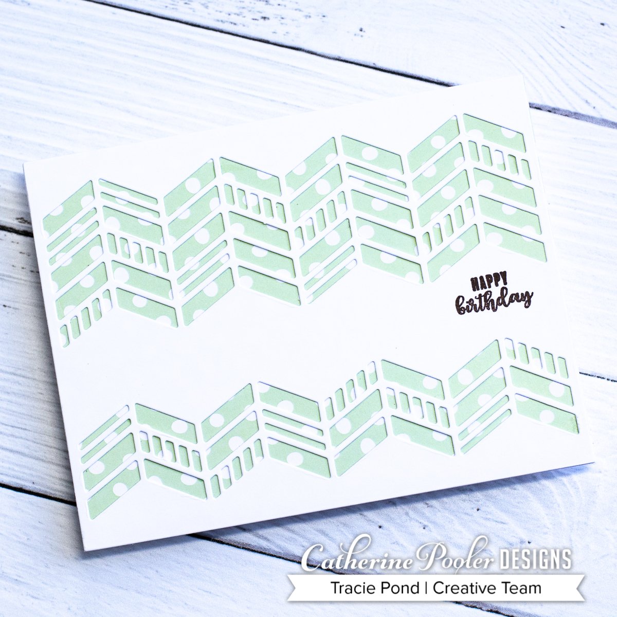 Chevron Divide Cover Plate - Die Chevron Divide Cover Plate - Die