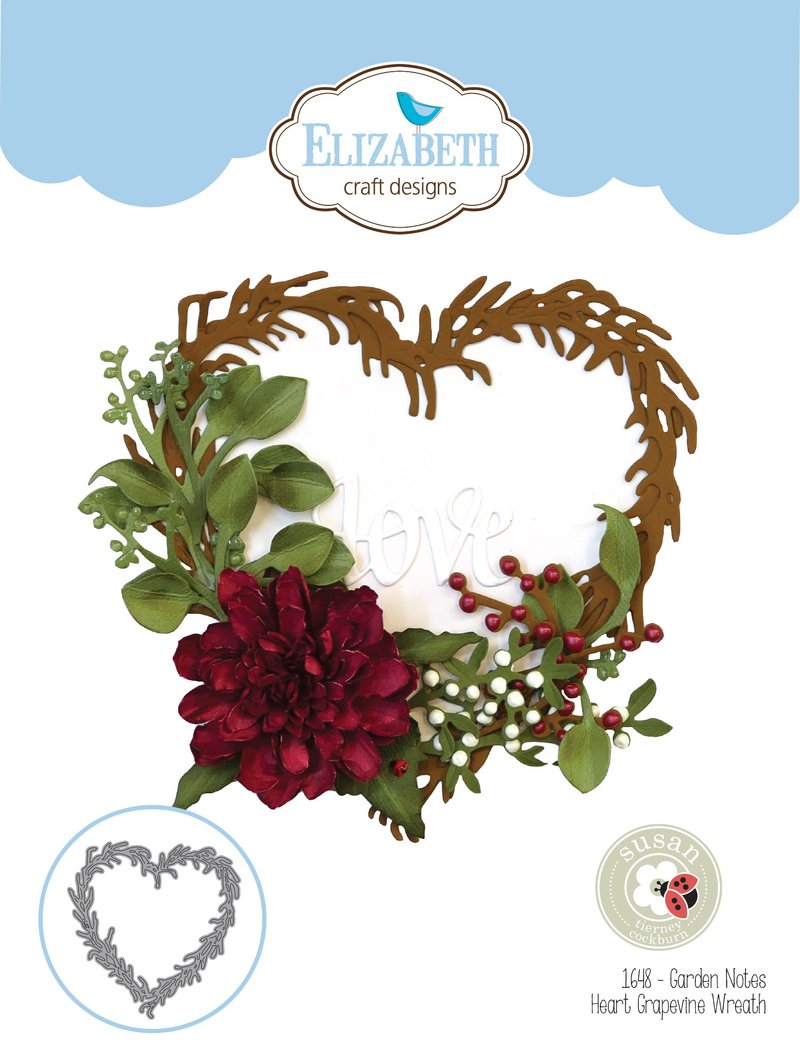 Heart Grapevine Wreath - Garden Notes