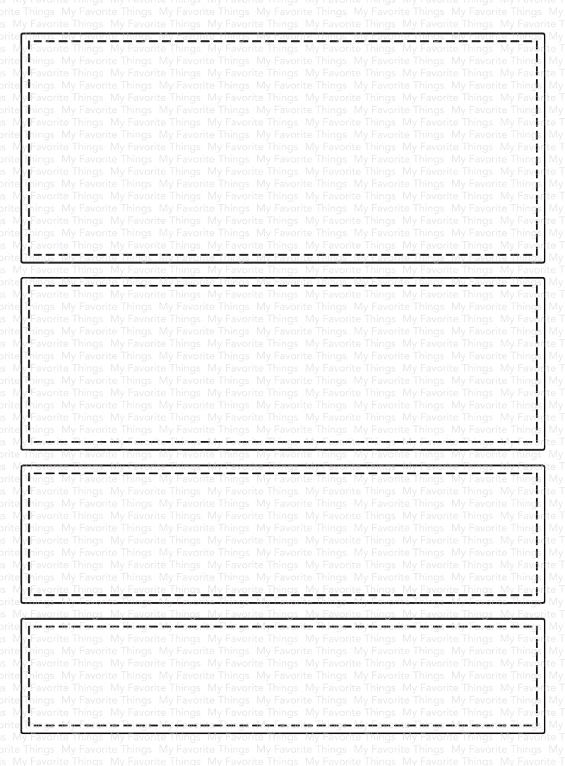 Horizontal Stitched Strips - Die-namics