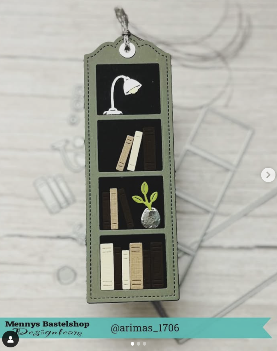 Stitched Bookmark Stitched Bookmark