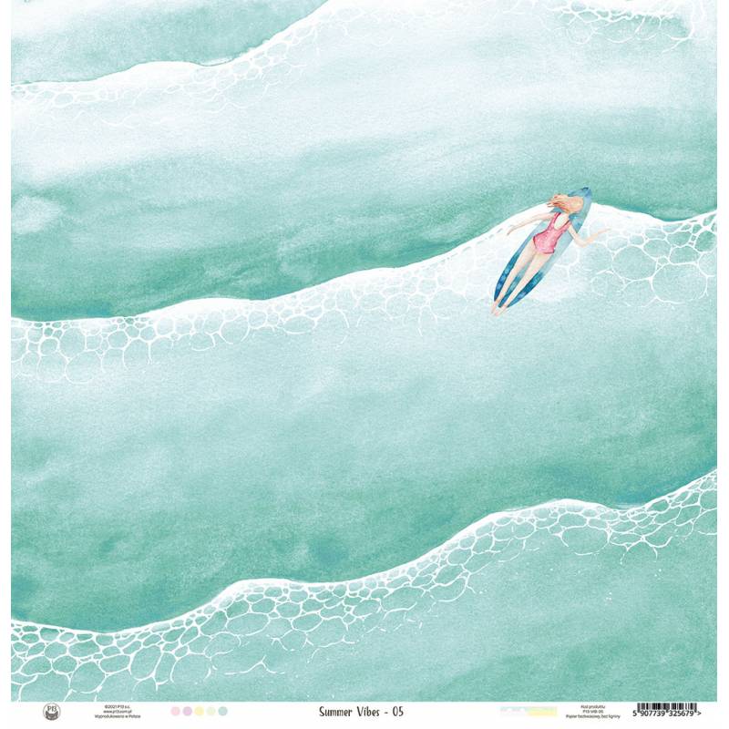 Paper 05 - 12"x12" - Summer Vibes