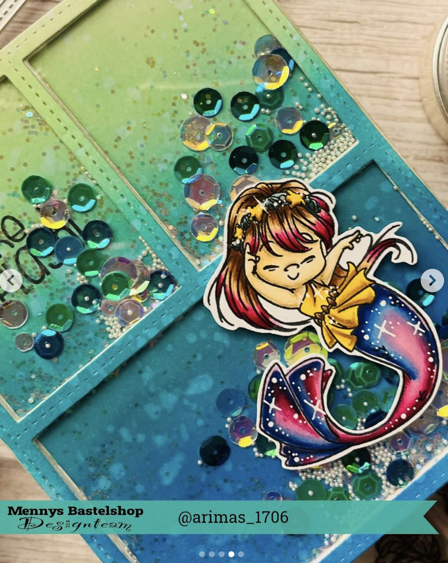 Mermaid Party und Cornice Cucita Mermaid Party und Cornice Cucita