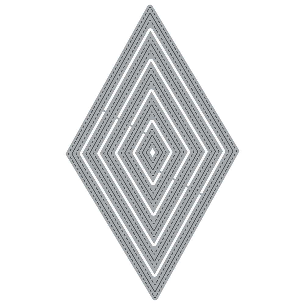 Double Stitched Diamonds - Honey Cuts