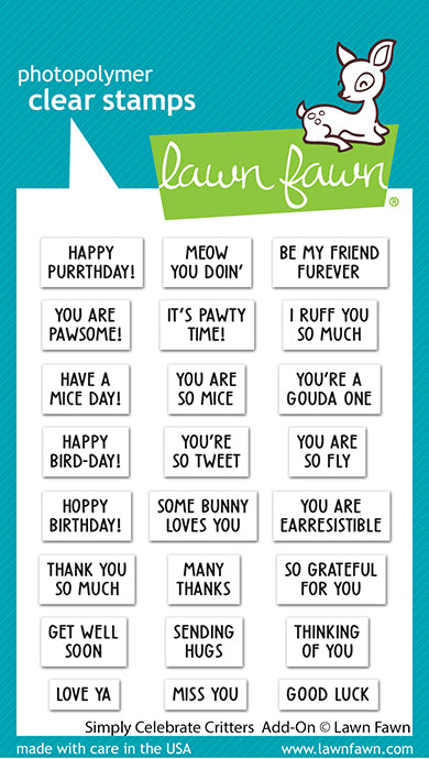 Simply Celebrate Critters Add-On