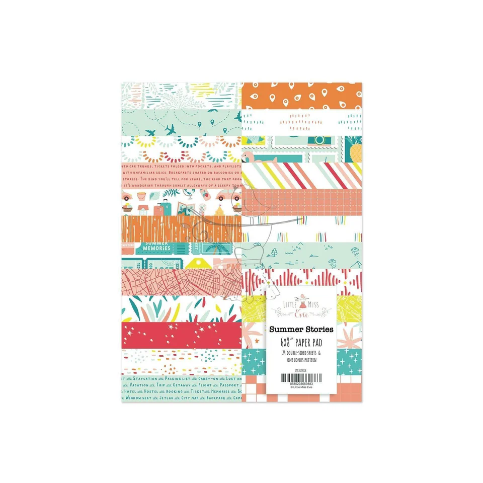 Paper Pad 6X8" - Summer Stories 2025 Paper Pad 6X8" - Summer Stories 2025