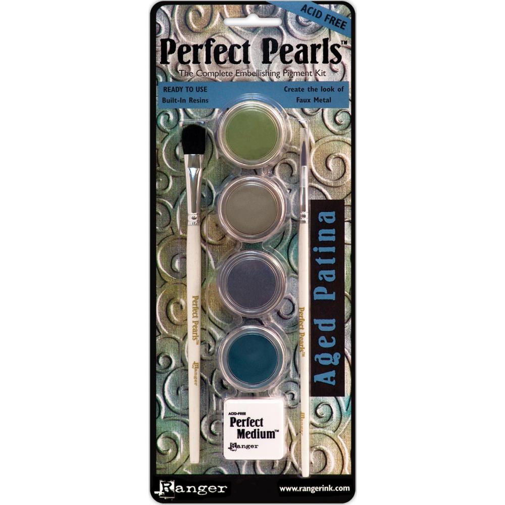 Aged Patina - Perfect Pearls Pigment Powder Kit
