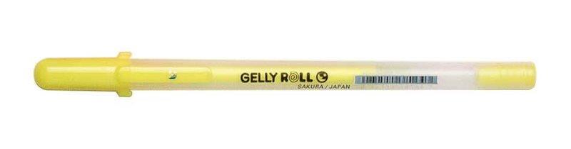 Yellow Fluorescent - Gel Pen - Gelly Roll - Sakura Basic