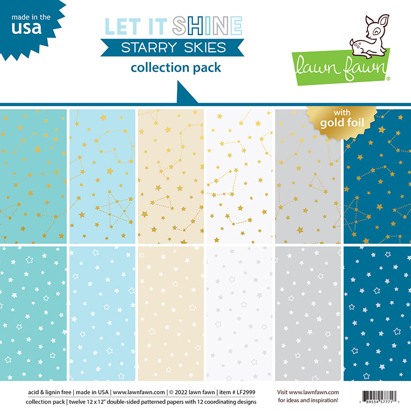 Let It Shine Starry Skies - Collection Pack 12x12