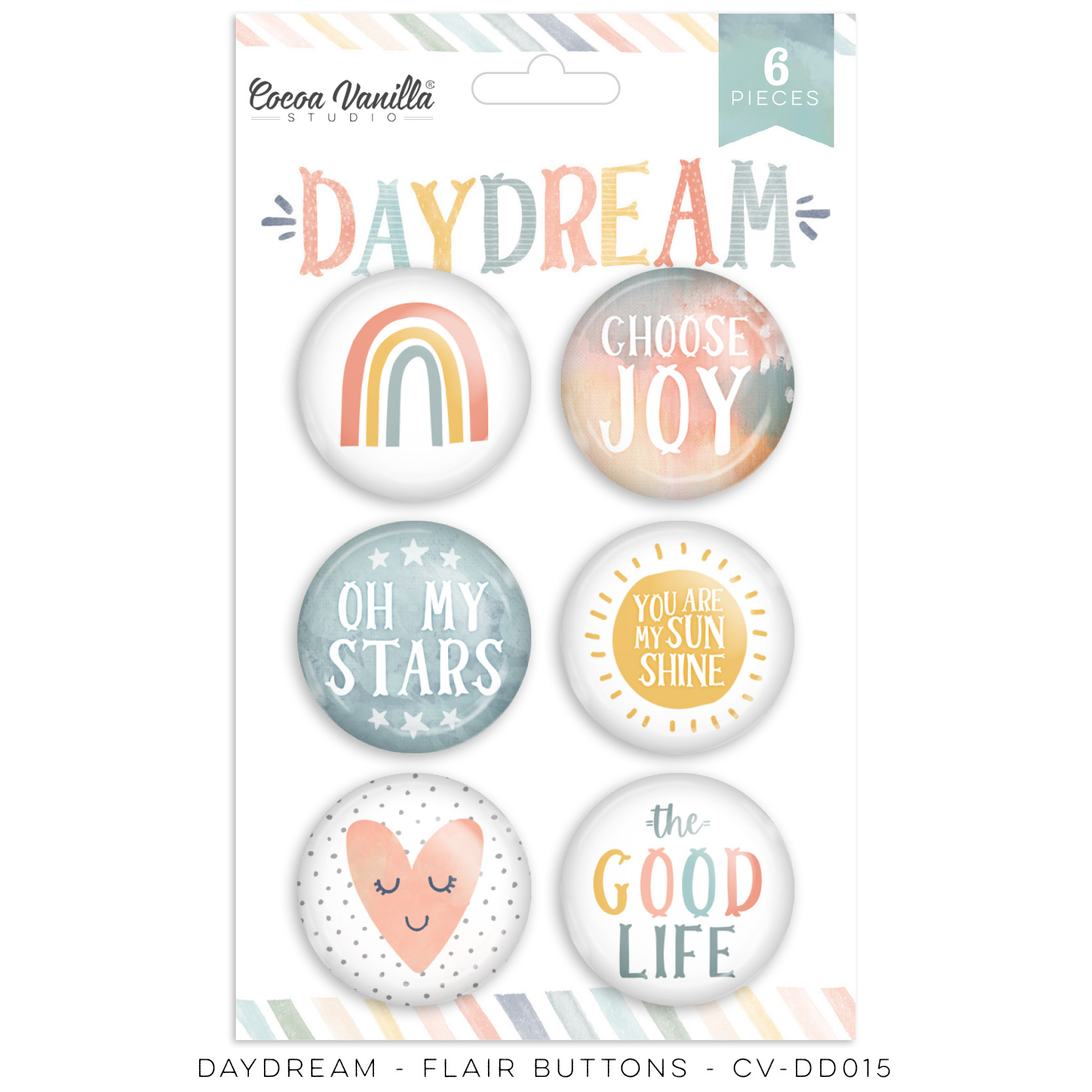 Flair Buttons - Daydream
