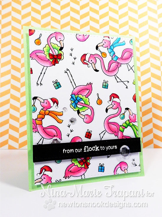 Festive Flamingos