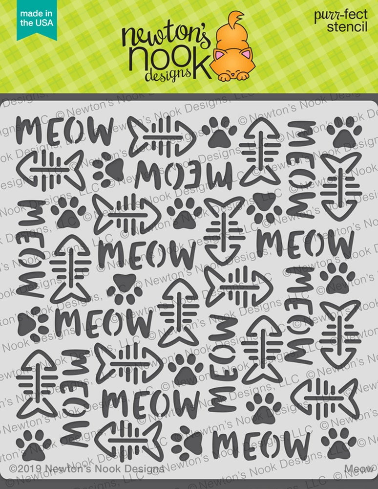 Meow - Stencil