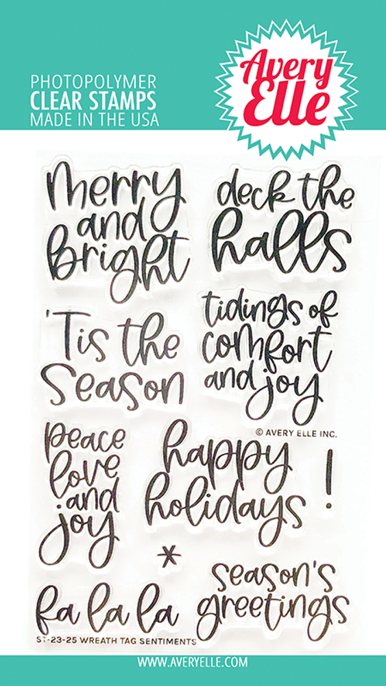 Wreath Tag Sentiments Wreath Tag Sentiments