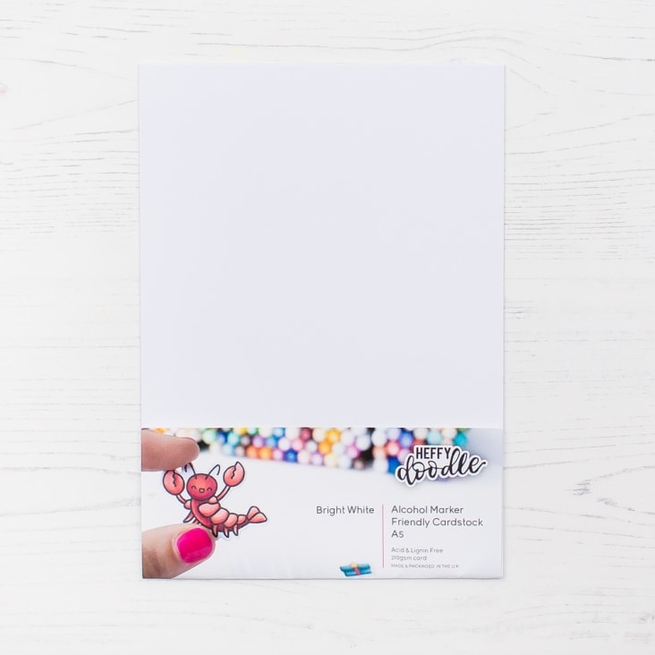 Alcohol Marker Friendly Cardstock - Heffy Doodle