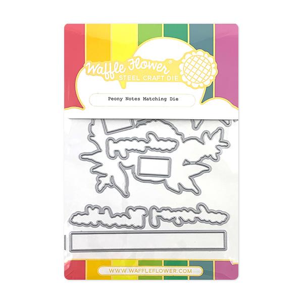 Peony Notes - Matching Die