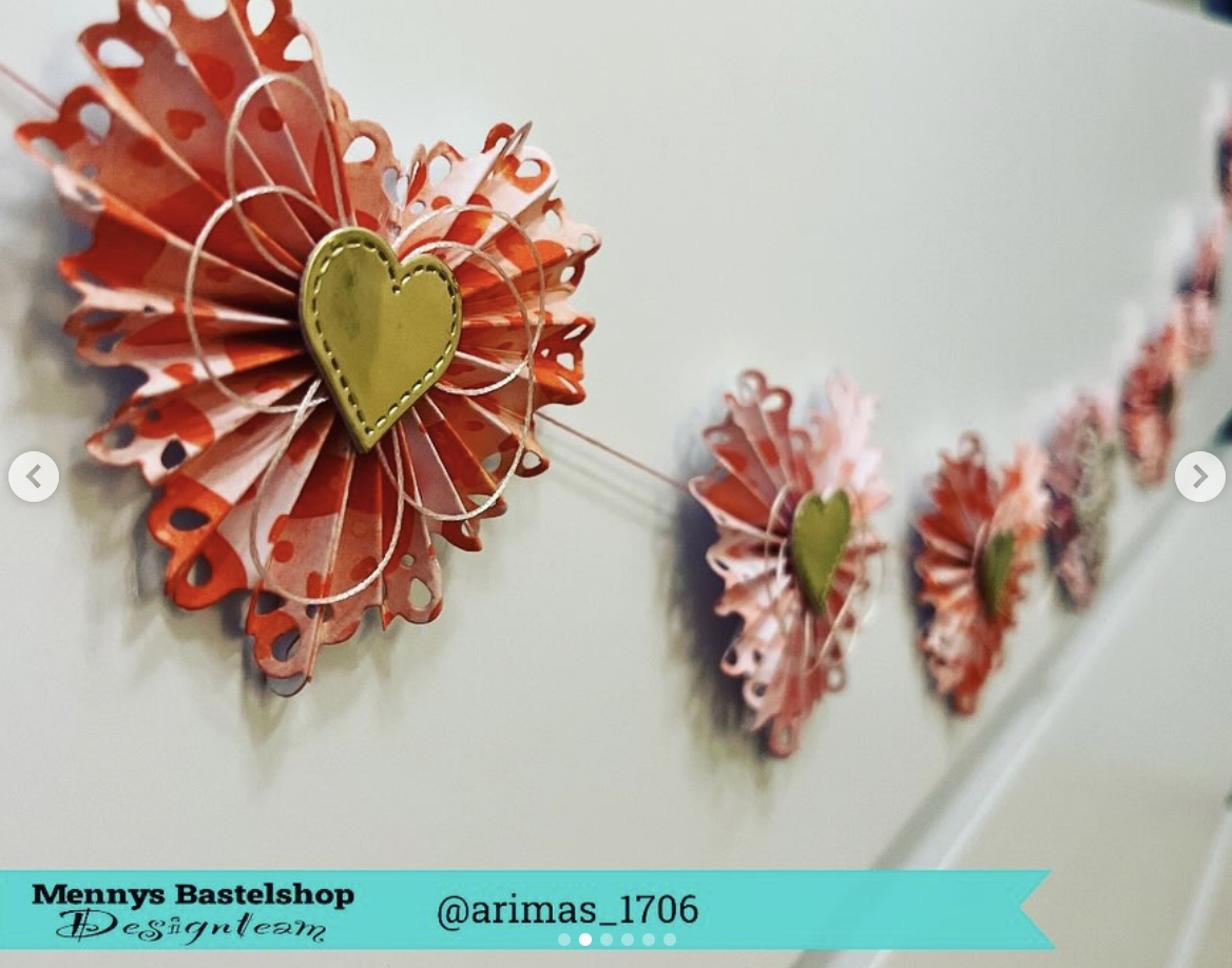 Herz Girlande Herz Girlande