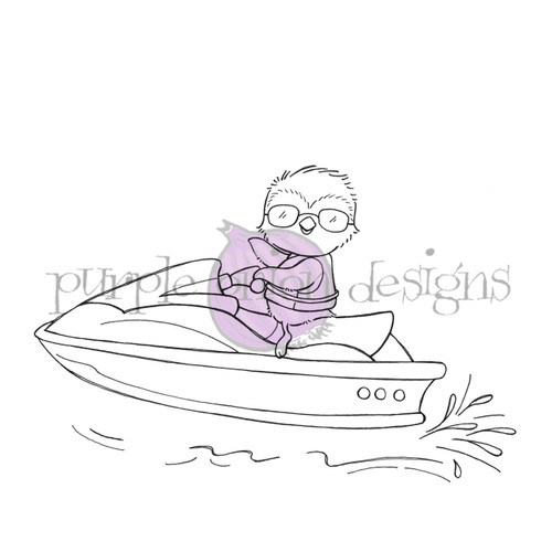 Skeeter (Penguin on waverunner) - Stacey Yacula 