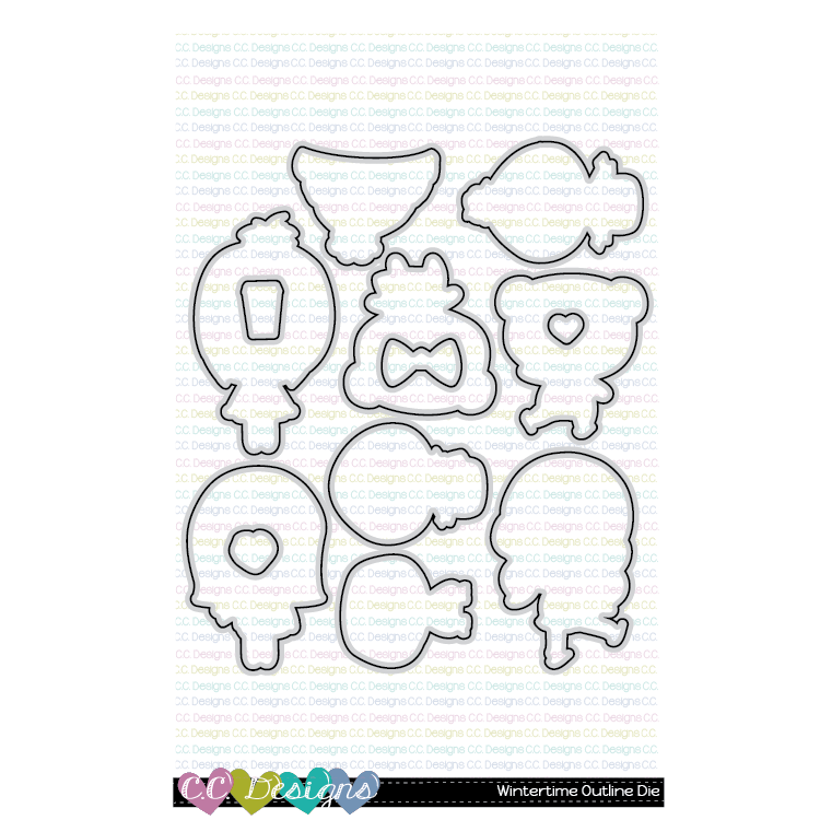 Wintertime - Outline Metal Die