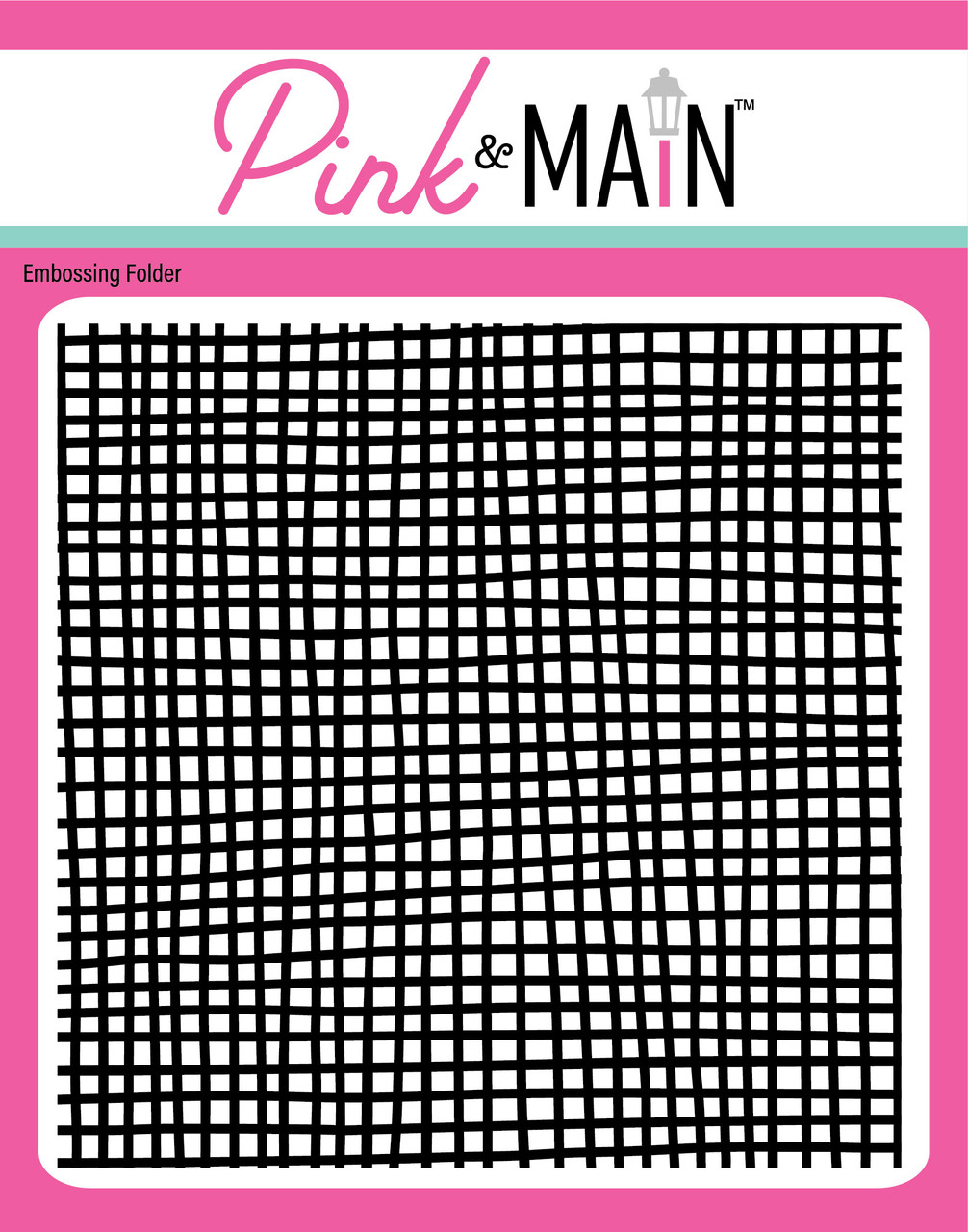 Doodled Plaid - Embossing Folder Doodled Plaid - Embossing Folder