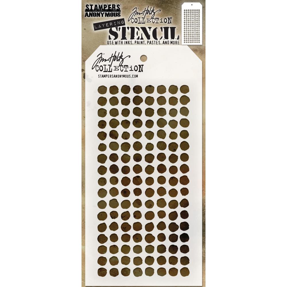 Dotted - Tim Holtz Layering Stencil