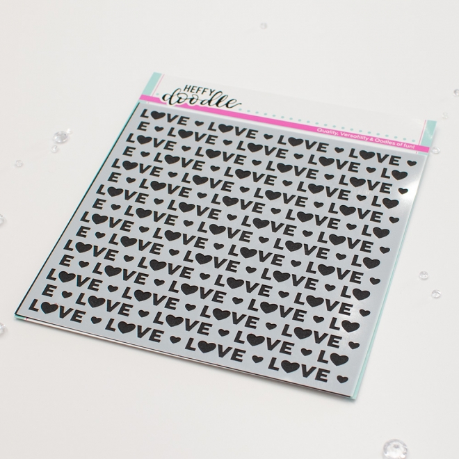 Lots Of Love - Stencil