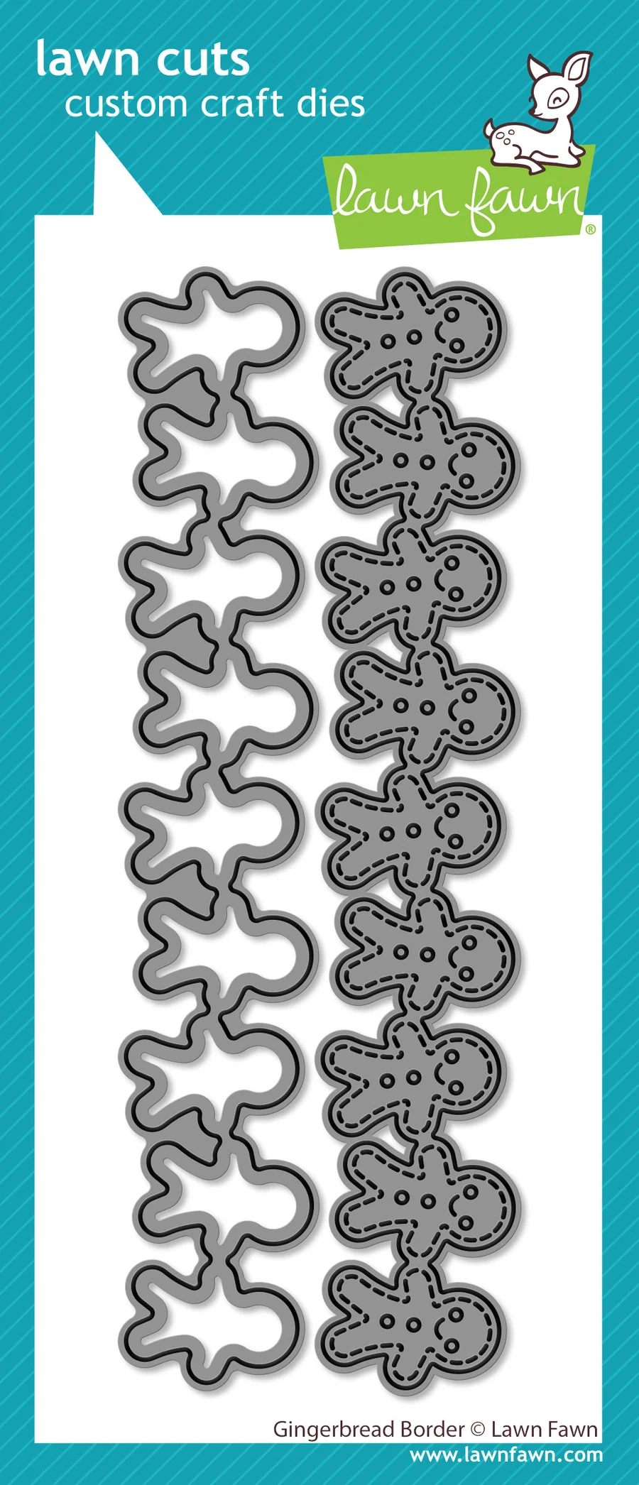 Gingerbread Border - Lawn Cuts Gingerbread Border - Lawn Cuts