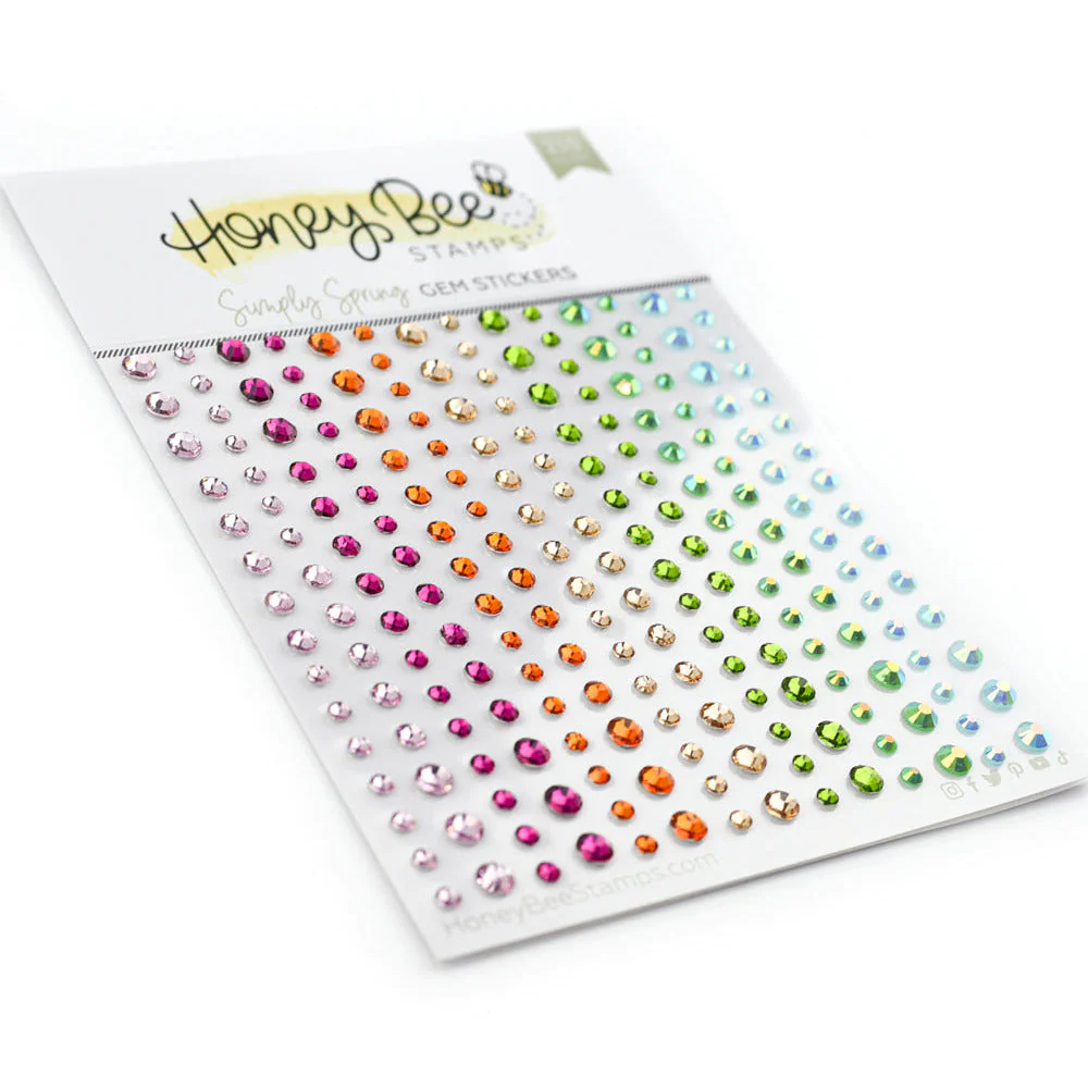 Simply Spring - Gem Stickers