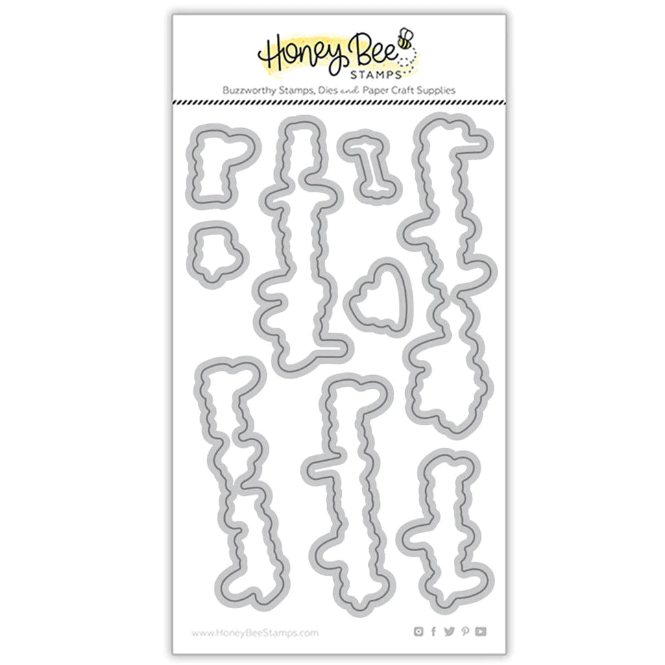 Love Love Love Sentiments - Honey Cuts 