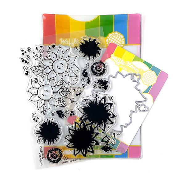 Layered Sunflowers - Combo