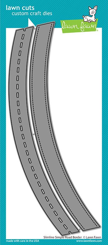 Slimline Simple Road Border - Lawn Cuts Slimline Simple Road Border - Lawn Cuts