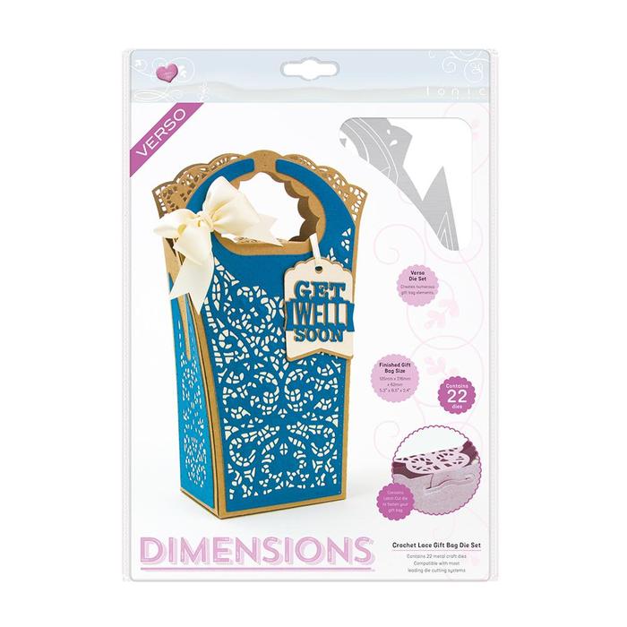 Crochet Lace Gift Bag - Tonic Studios