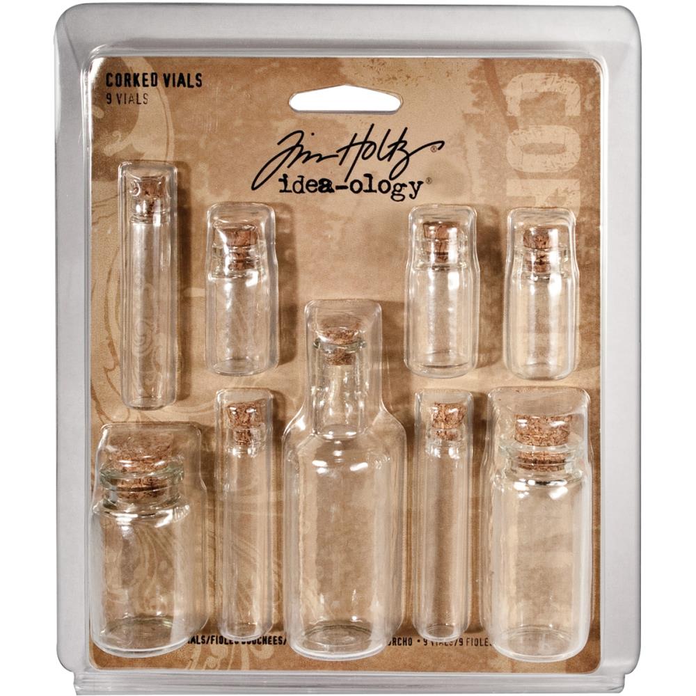 Corked Glass Vials  - Idea-Ology