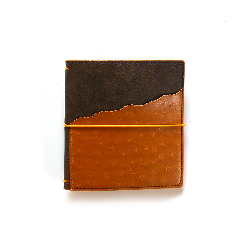 Espresso Ochre - Traveler's Notebook Square - Art Journal